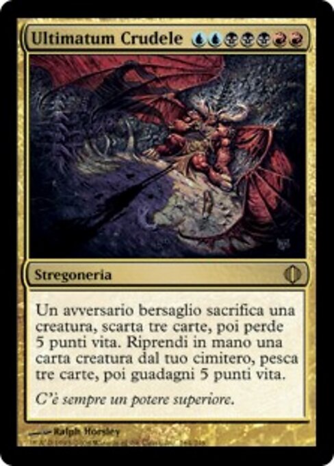 Cruel Ultimatum - From the Vault: Twenty (#17) - Illustrated by Todd Lockwood - Magic: The Gathering Card