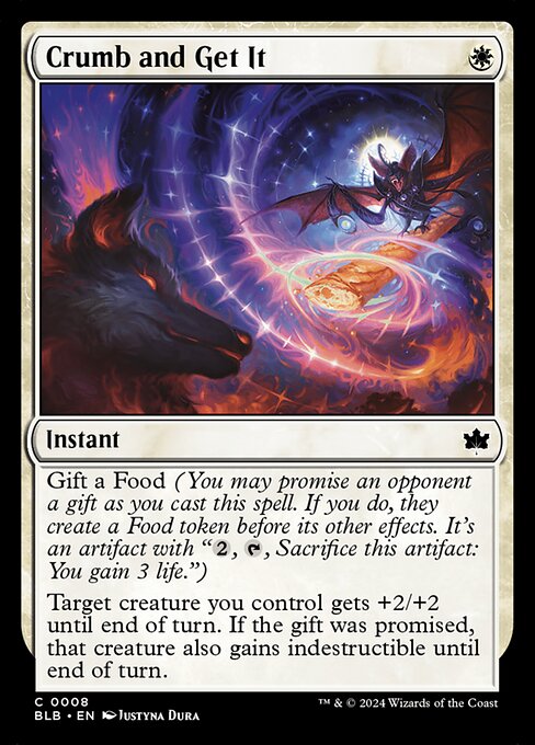 Crumb and Get It - Bloomburrow Magic card