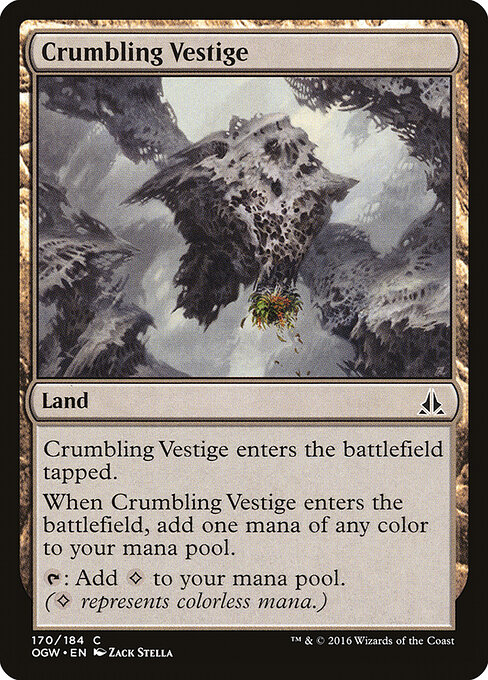 Crumbling Vestige - Oath of the Gatewatch Magic card