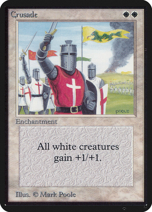 Crusade - Fourth Edition Foreign Black Border (#20) - Illustrated by Mark Poole - Magic: The Gathering Card