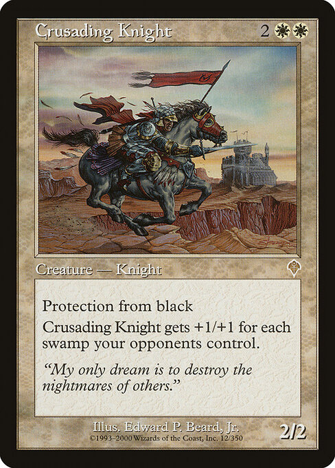 Crusading Knight - Invasion Magic card
