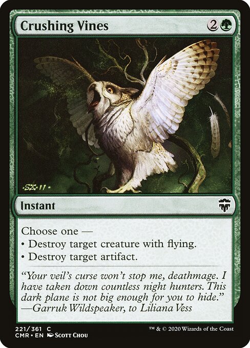 Crushing Vines - Commander Legends Magic card