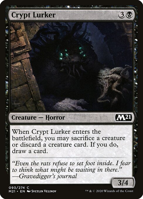 Crypt Lurker - Core Set 2021 Magic card