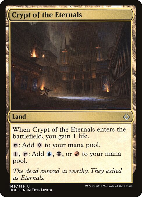 Crypt of the Eternals - Hour of Devastation Magic card