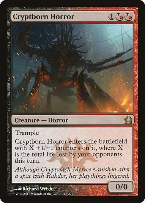 Cryptborn Horror - Return to Ravnica Magic card