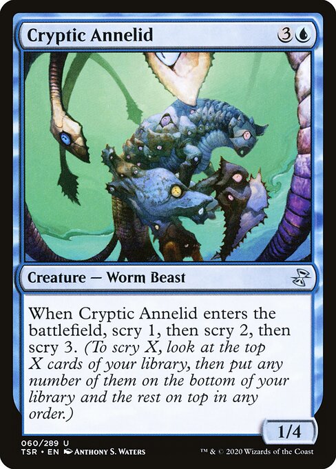 Cryptic Annelid - Time Spiral Remastered Magic card