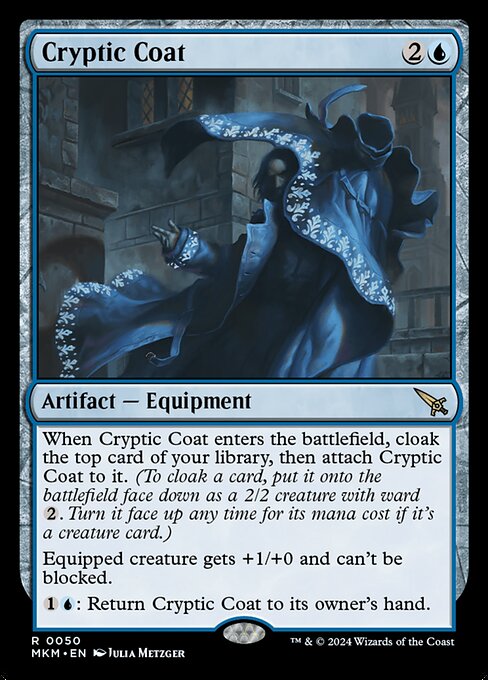 Cryptic Coat - Murders at Karlov Manor Magic card