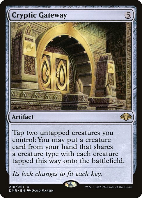 Cryptic Gateway - Dominaria Remastered Magic card