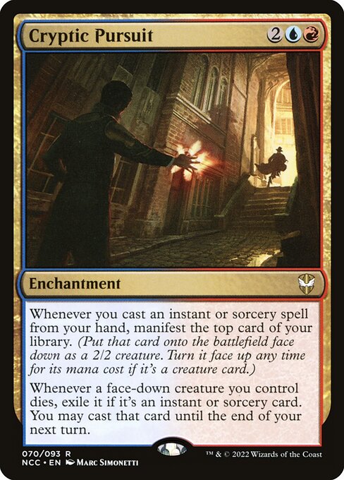 Cryptic Pursuit - New Capenna Commander Magic card