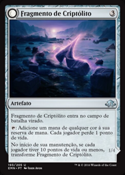 Cryptolith Fragment // Aurora of Emrakul - Eldritch Moon (#193) - Illustrated by John Avon - Magic: The Gathering Card