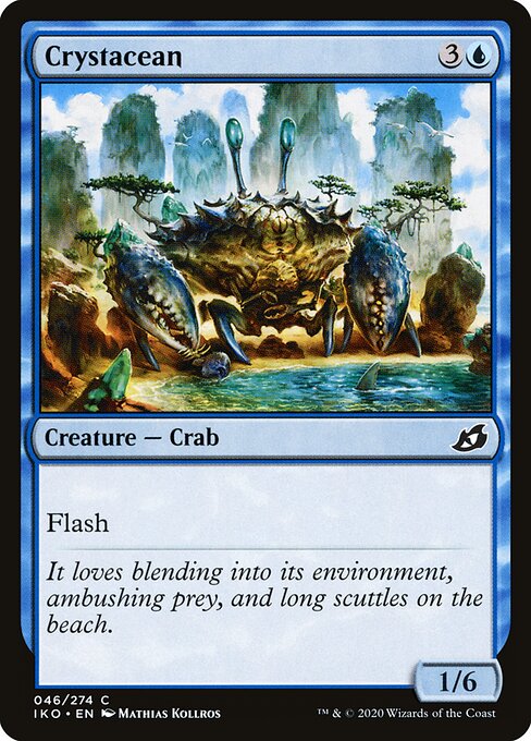 Crystacean - Ikoria: Lair of Behemoths Magic card