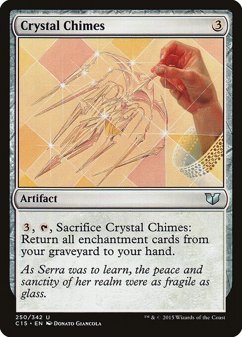 Crystal Chimes - Commander 2015 Magic card