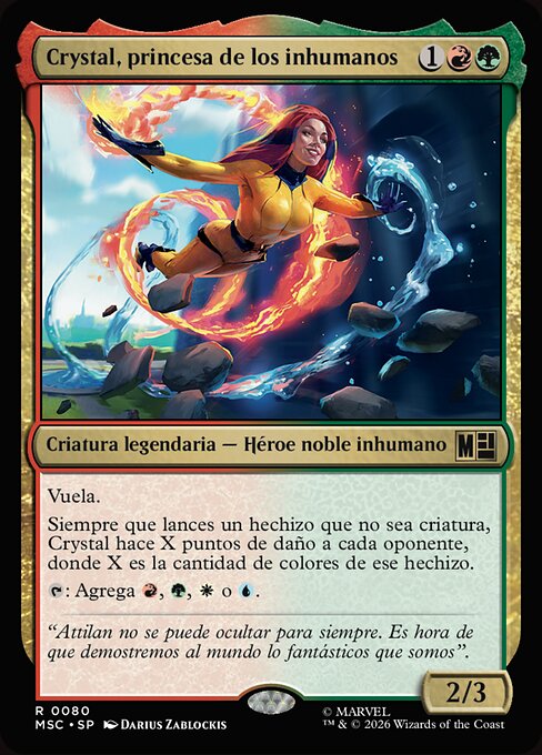 Crystal, Inhuman Princess