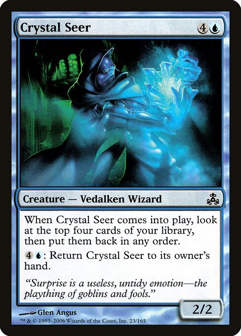 Crystal Seer - Guildpact Magic card