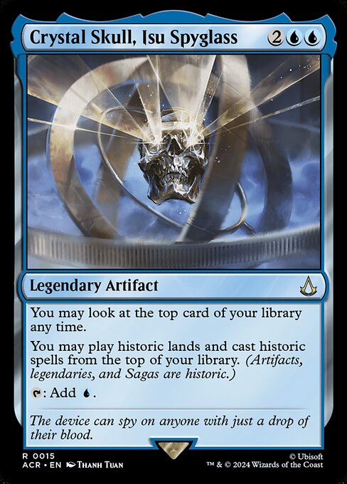 Crystal Skull, Isu Spyglass - Assassin's Creed Magic card