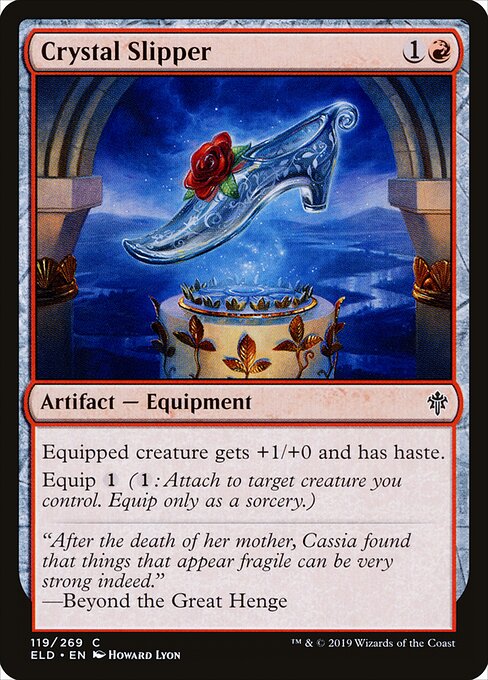 Crystal Slipper - Throne of Eldraine Magic card