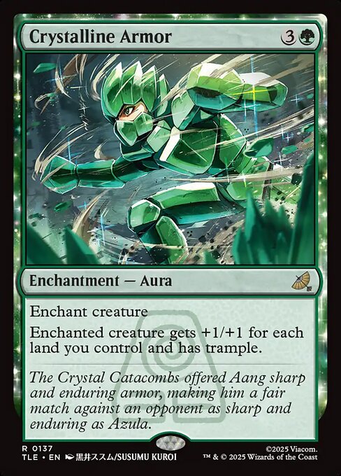 Crystalline Armor - Avatar: The Last Airbender Eternal Magic card