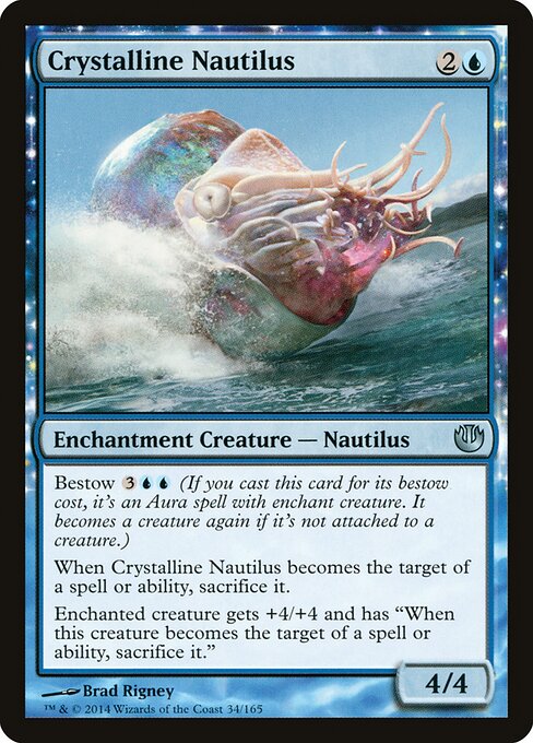 Crystalline Nautilus - Journey into Nyx Magic card
