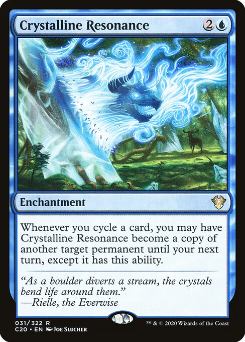 Crystalline Resonance - Commander 2020 Magic card