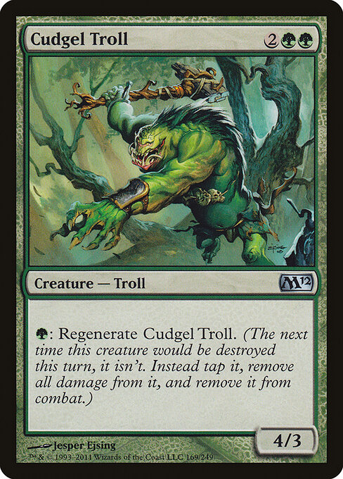 Cudgel Troll - Magic 2012 Magic card