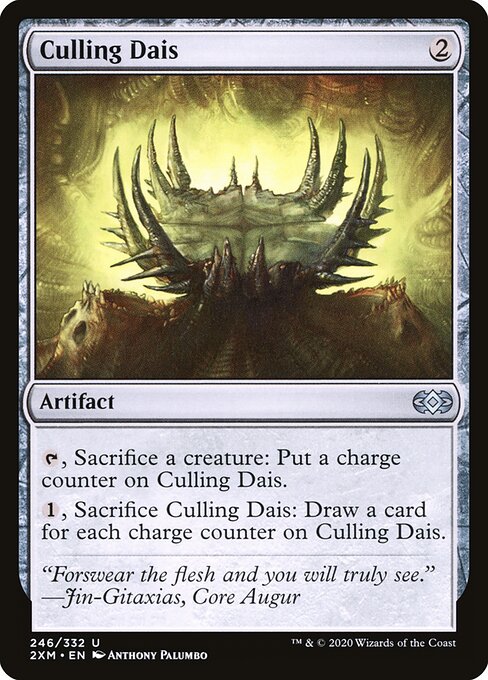 Culling Dais - Double Masters Magic card