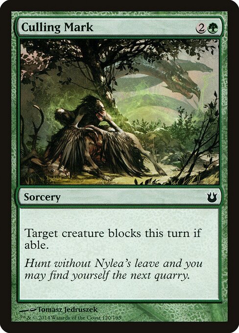 Culling Mark - Born of the Gods Magic card