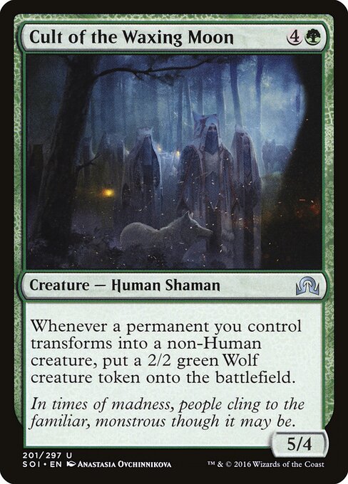 Cult of the Waxing Moon - Shadows over Innistrad Magic card