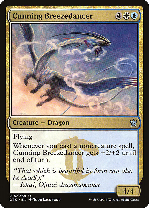 Cunning Breezedancer - Dragons of Tarkir Magic card