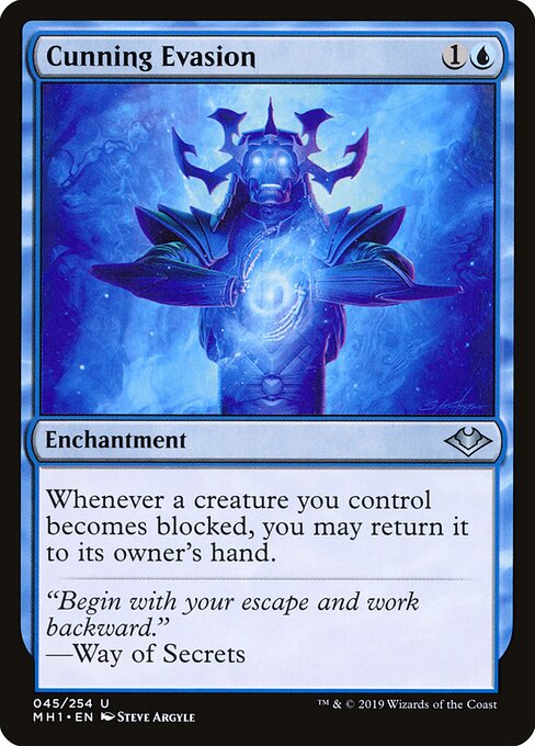Cunning Evasion - Modern Horizons Magic card