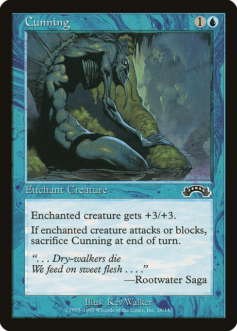 Cunning - Exodus Magic card