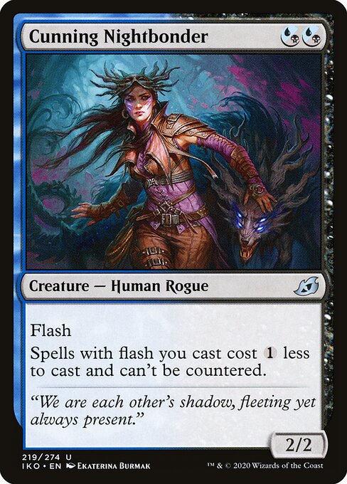 Cunning Nightbonder - Ikoria: Lair of Behemoths Magic card