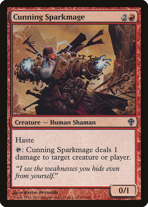 Cunning Sparkmage - Worldwake Magic card