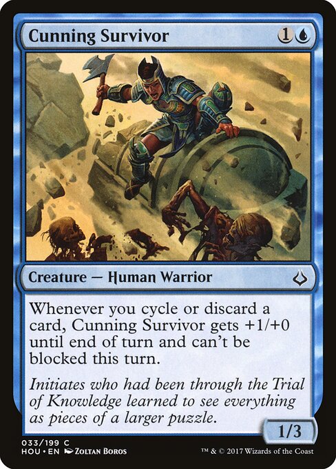 Cunning Survivor - Hour of Devastation Magic card