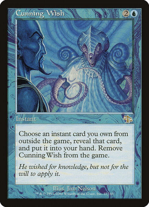 Cunning Wish - Judgment Magic card