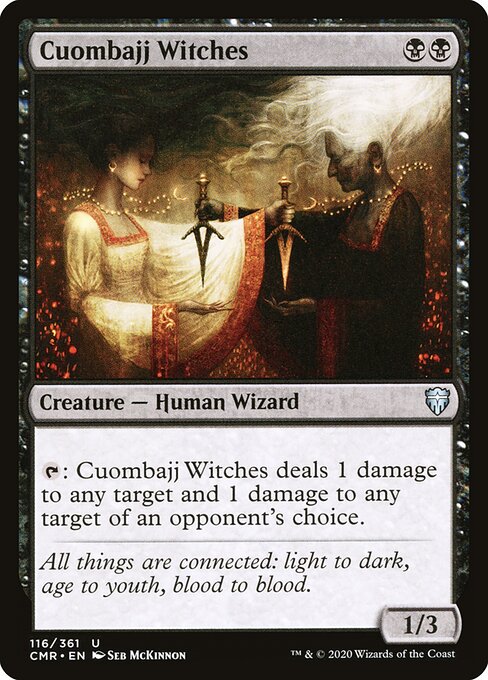 Cuombajj Witches - Commander Legends (#116) - Illustrated by Seb McKinnon - Magic: The Gathering Card
