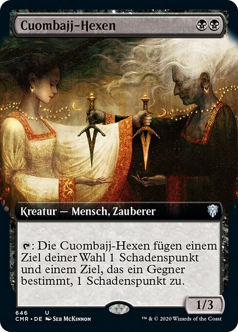 Cuombajj-Hexen (Cuombajj Witches) - Commander Legends (#646) - Illustrated by Seb McKinnon - Magic: The Gathering Card