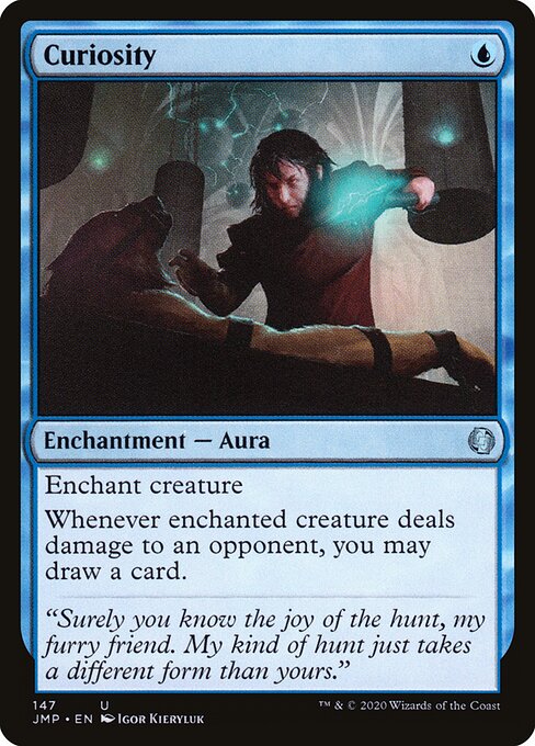 Curiosity - Jumpstart Magic card