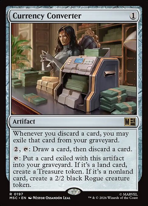 Currency Converter - Marvel Super Heroes Commander Magic card