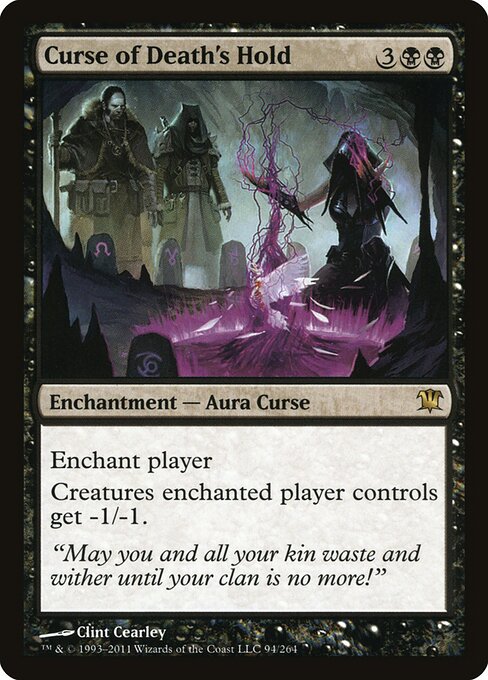 Curse of Death's Hold - Innistrad Magic card
