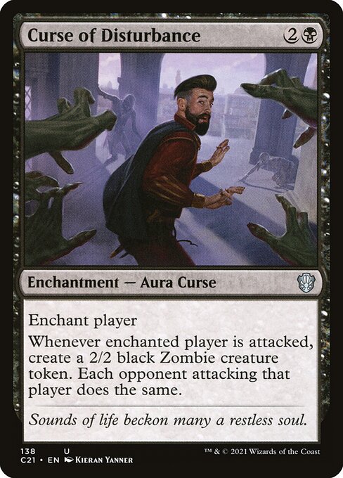 Curse of Disturbance - Commander 2021 Magic card