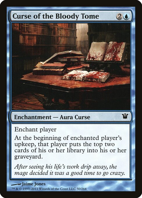 Curse of the Bloody Tome - Innistrad Magic card