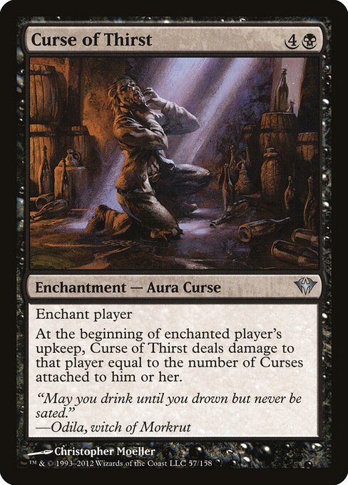 Curse of Thirst - Dark Ascension Magic card