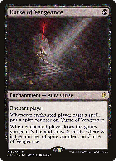 Curse of Vengeance - Commander 2016 Magic card