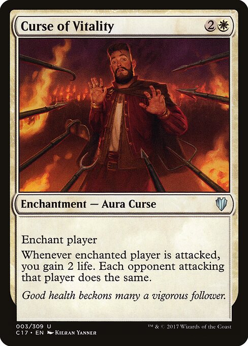 Curse of Vitality - Commander 2017 Magic card