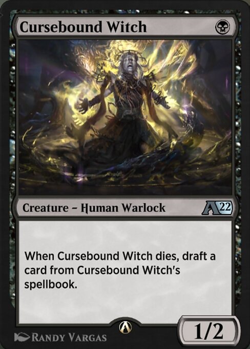 Cursebound Witch - Alchemy: Innistrad Magic card