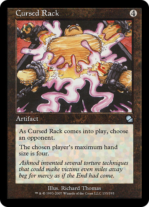 Cursed Rack - Masters Edition Magic card