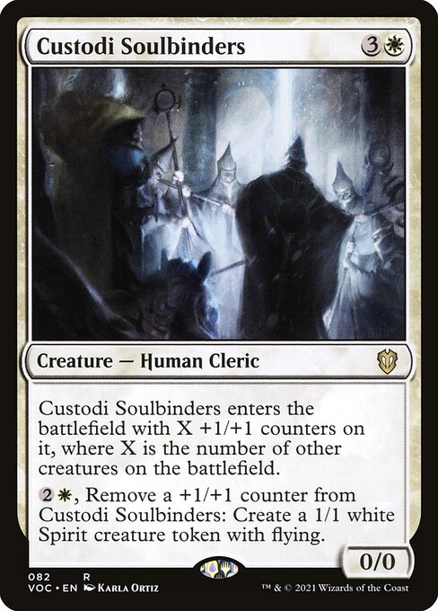 Custodi Soulbinders - Crimson Vow Commander Magic card