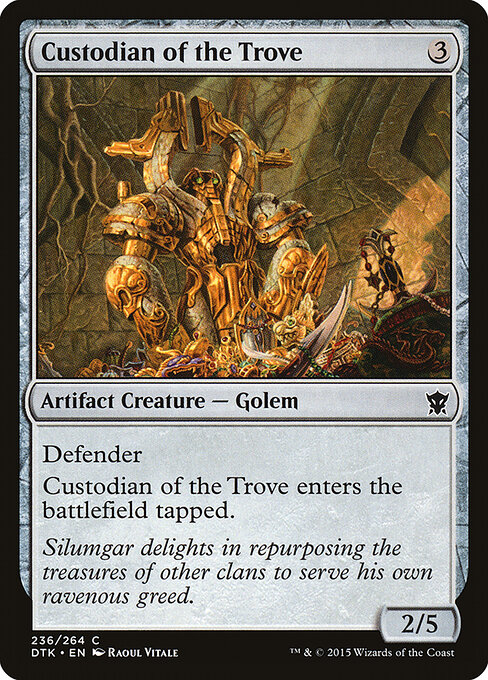 Custodian of the Trove - Dragons of Tarkir Magic card
