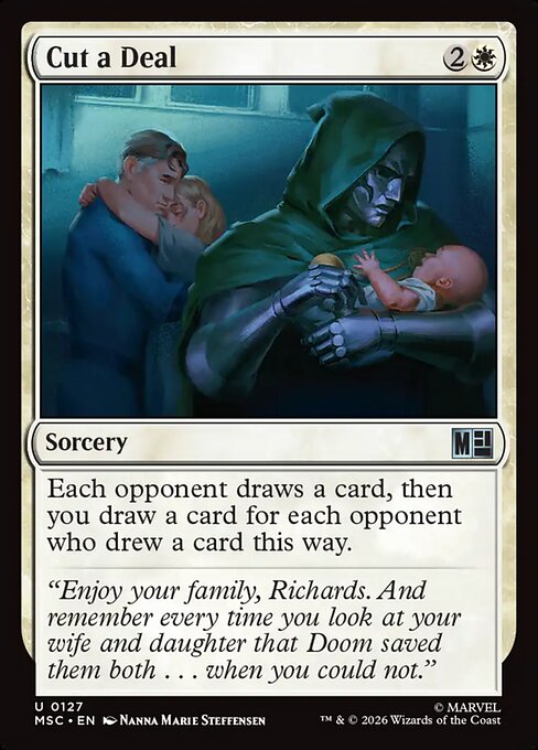 Cut a Deal - Marvel Super Heroes Commander Magic card