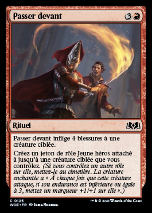 Intromissione Tagliente (Cut In) - Wilds of Eldraine (#125) - Illustrated by Irina Nordsol - Magic: The Gathering Card